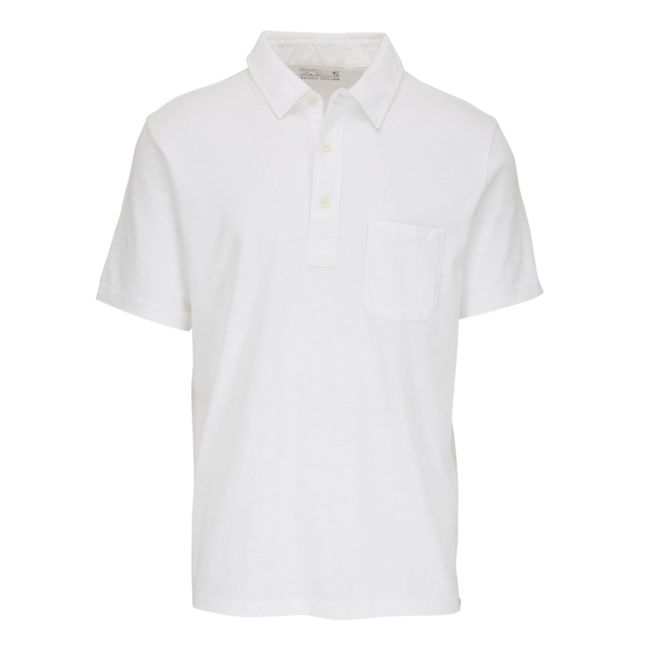 Sunwashed T-Shirt Polo | White