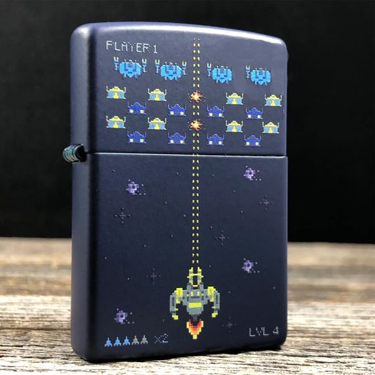 Zippo Lighter | Gaming Navy Matte - Domestic Domestic