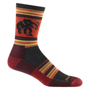 Willoughby Micro Crew Lightweight w Cushion Sock | Lava - Domestic Domestic