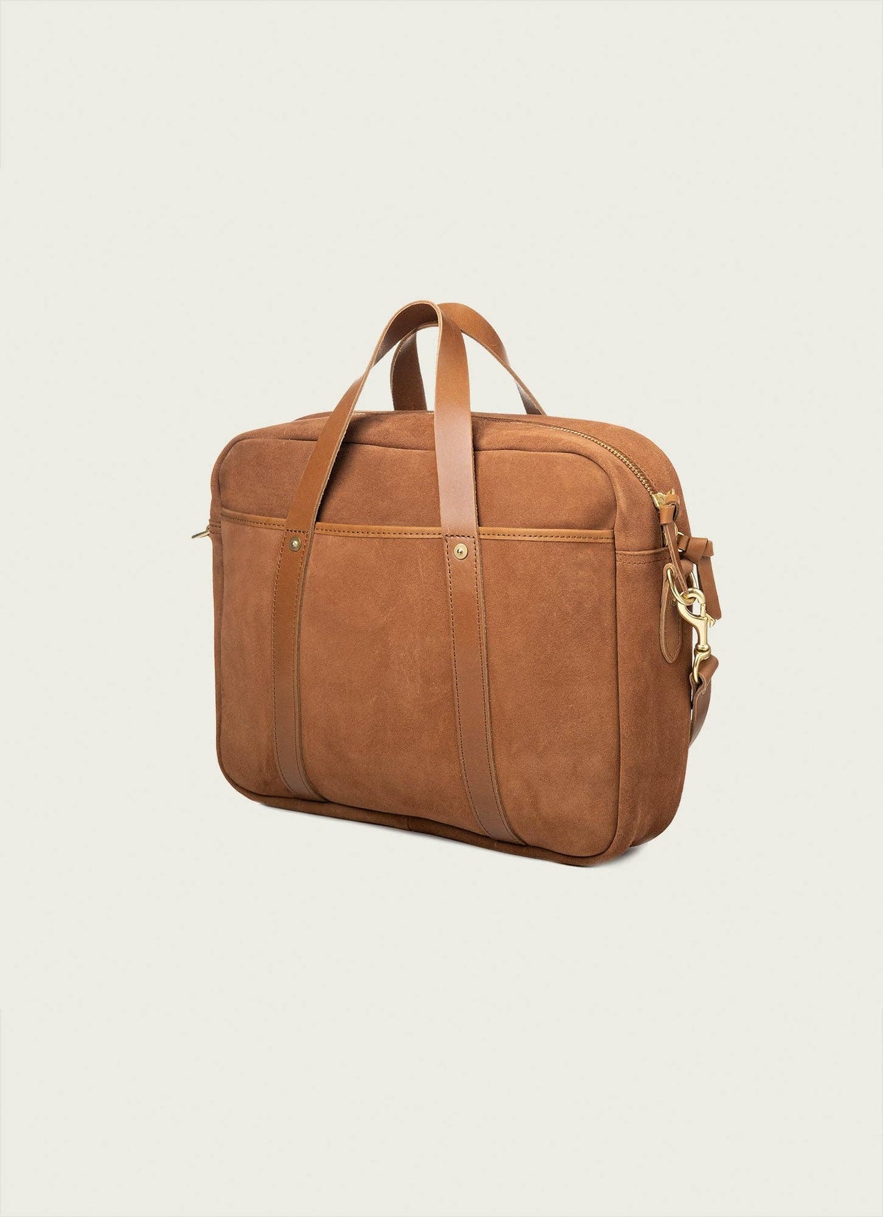 Woodward Briefcase | Roughout Suede