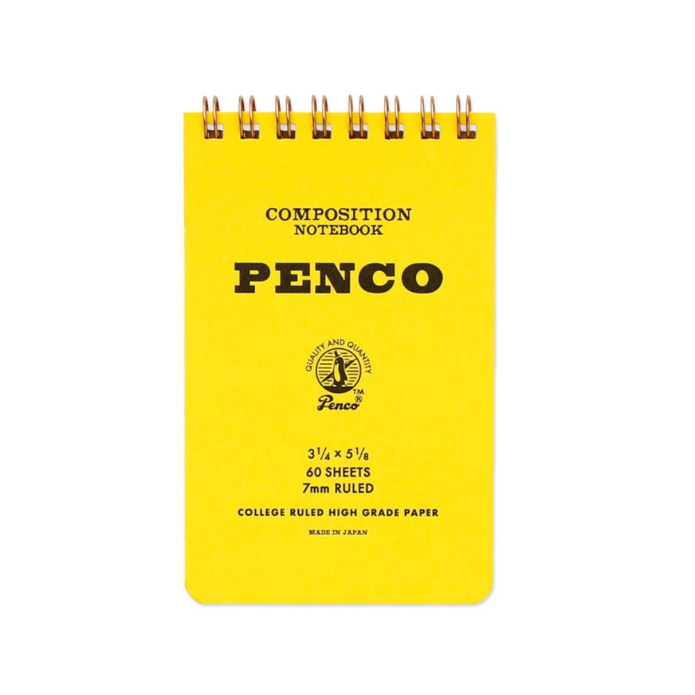 Coil Notepad Small | Yellow