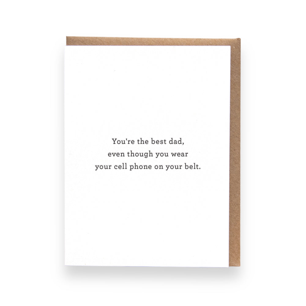 Best Dad Cell Phone Card