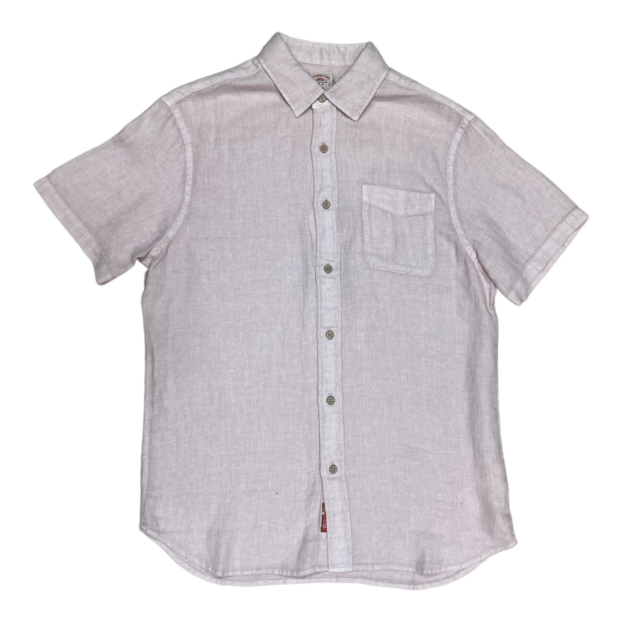 SS Palma Linen Shirt | Coastal Mauve