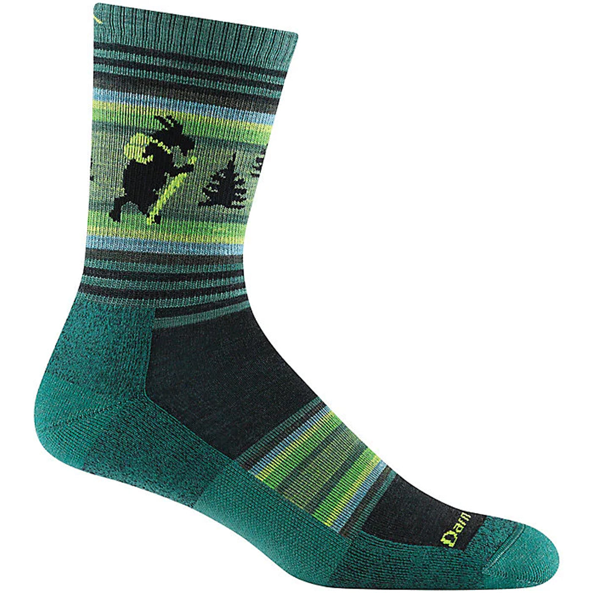 Willoughby Micro Crew Lightweight w Cushion Sock | Willow - Domestic Domestic