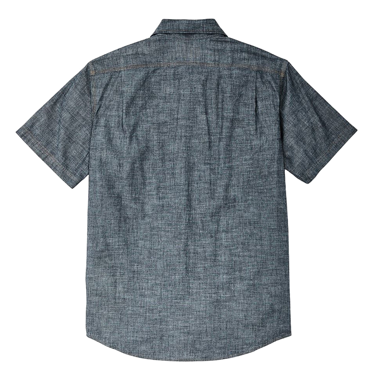 Short Sleeve Chambray Shirt | Indigo Chambray