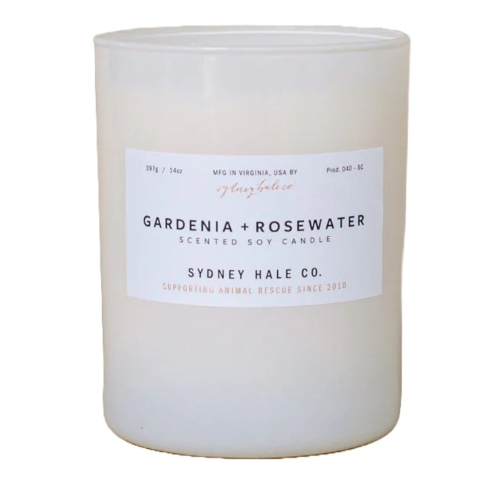 Gardenia + Rosewater Candle