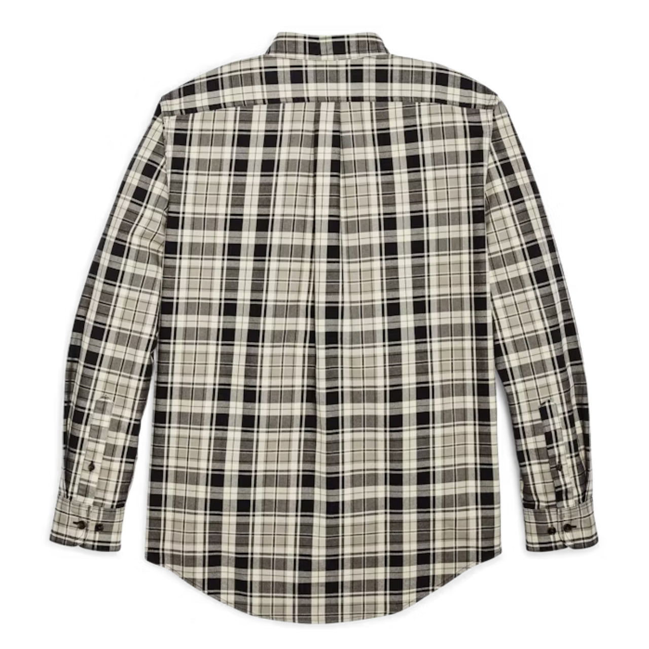 Lightweight Alaskan Guide Shirt | Cream, Black, Gray Plaid
