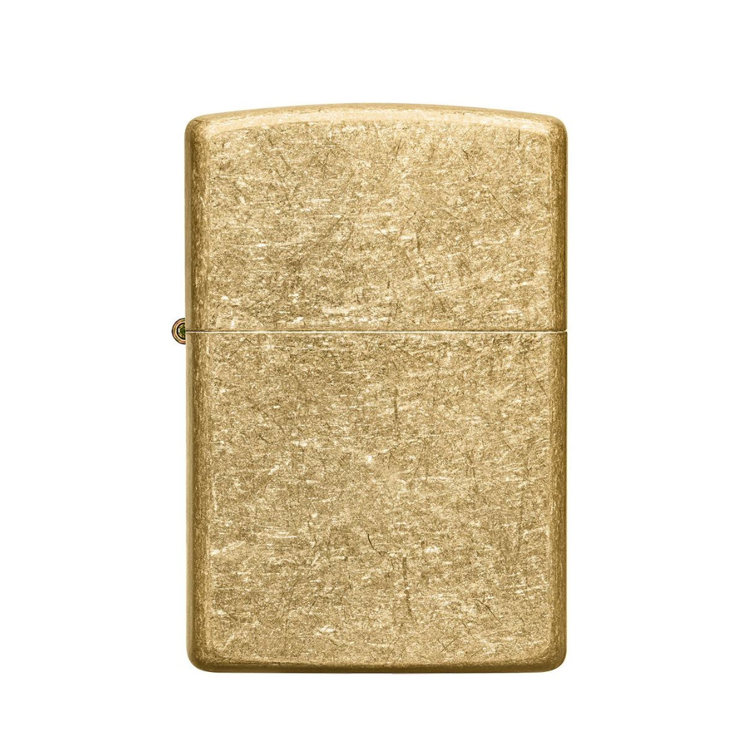Zippo Lighter | Regular Tumbled Brass