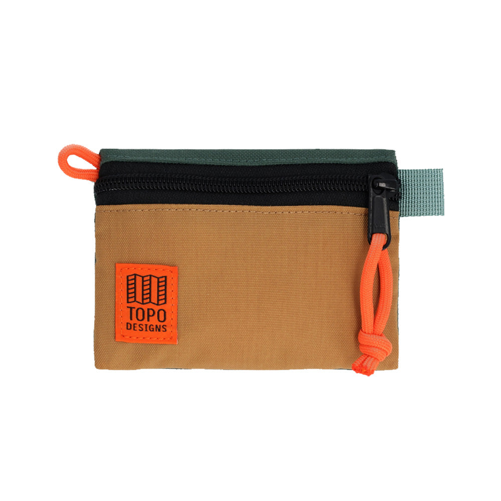 Micro Accessory Bag | Khaki & Forest