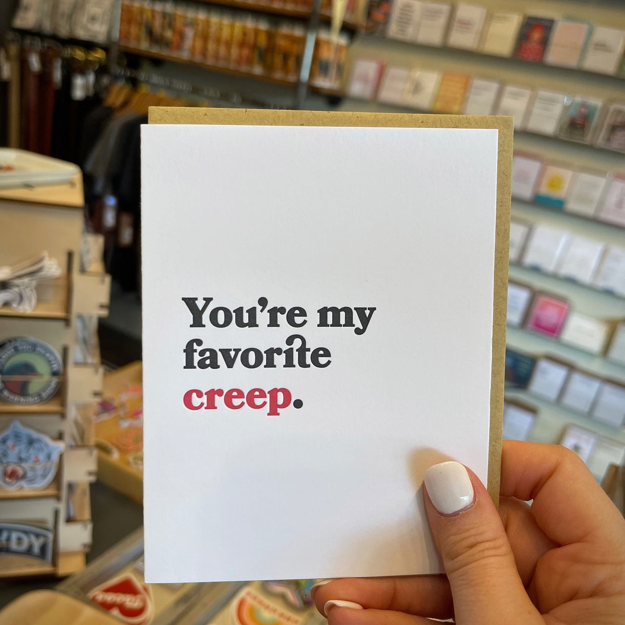 Favorite Creep Card