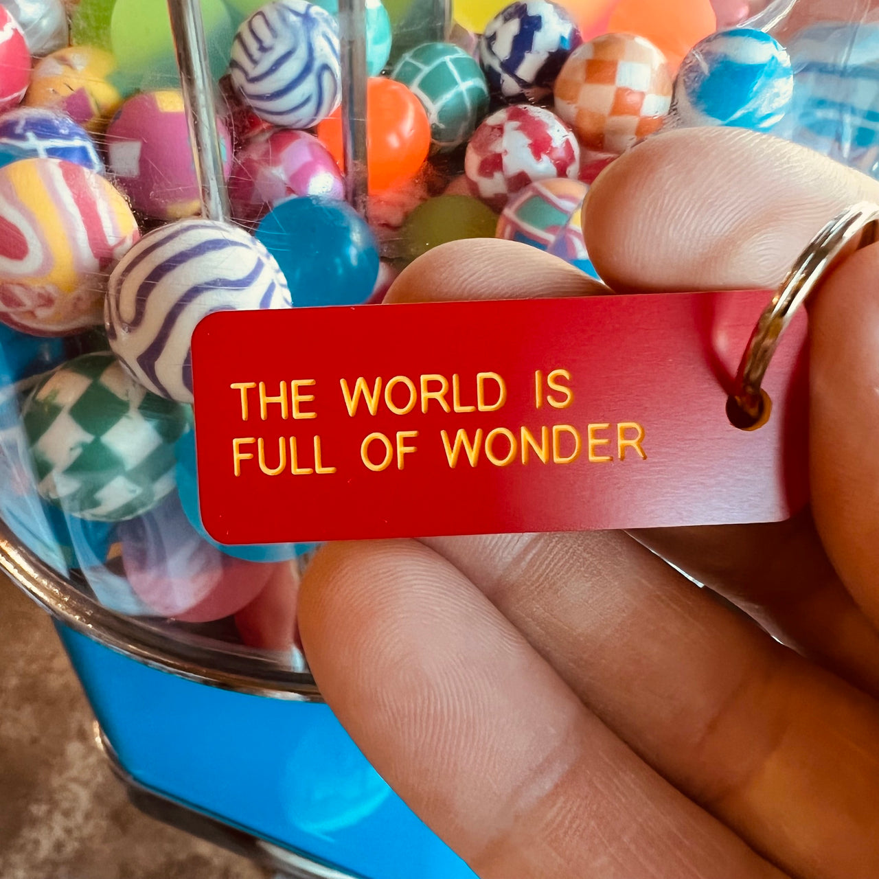 Keytag | The World is Full of Wonder