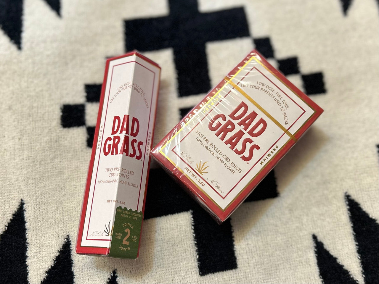 Dad Grass | The Five Pack Hemp CBD Preroll
