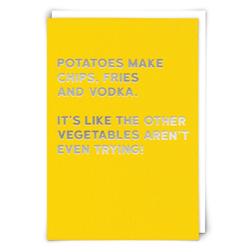 Potatoes Card