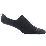 Topless Solid No Show Hidden Lightweight Sock | Black - Domestic Domestic