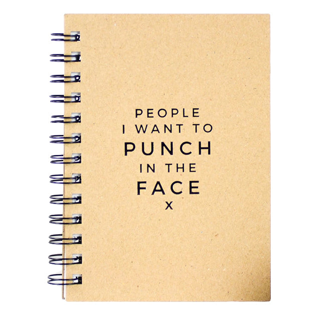 People I Want To Punch Journal