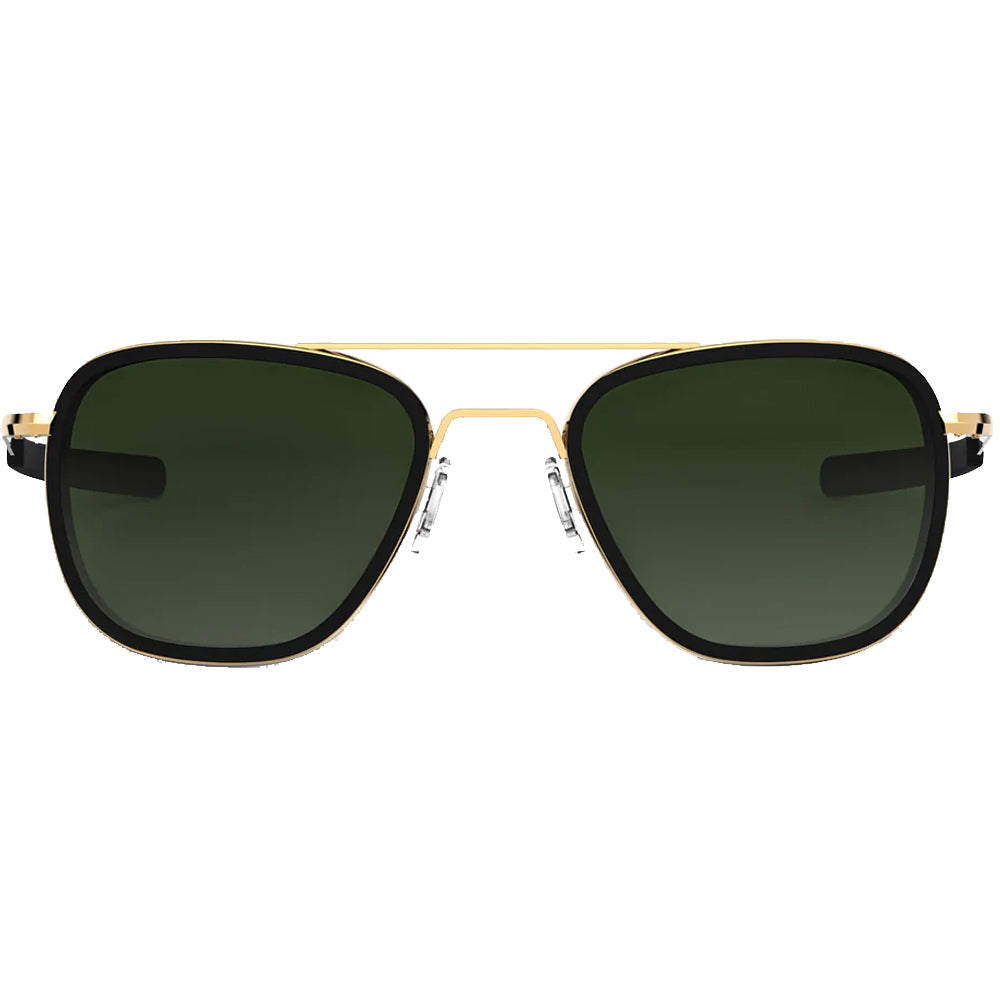 Aviator Fusion | 23K Gold with Evergreen Lens