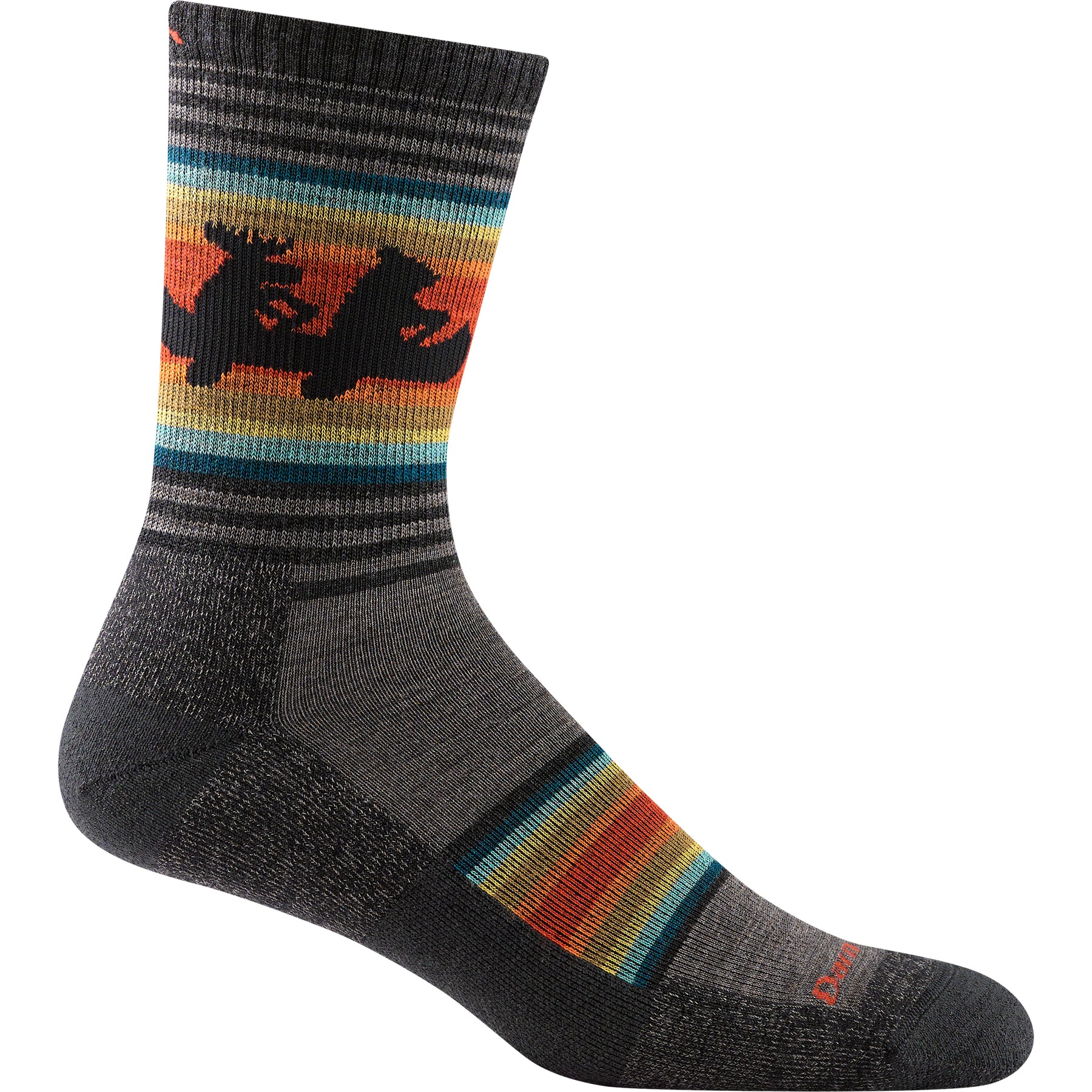 Willoughby Micro Crew Lightweight w Cushion Sock | Taupe - Domestic Domestic