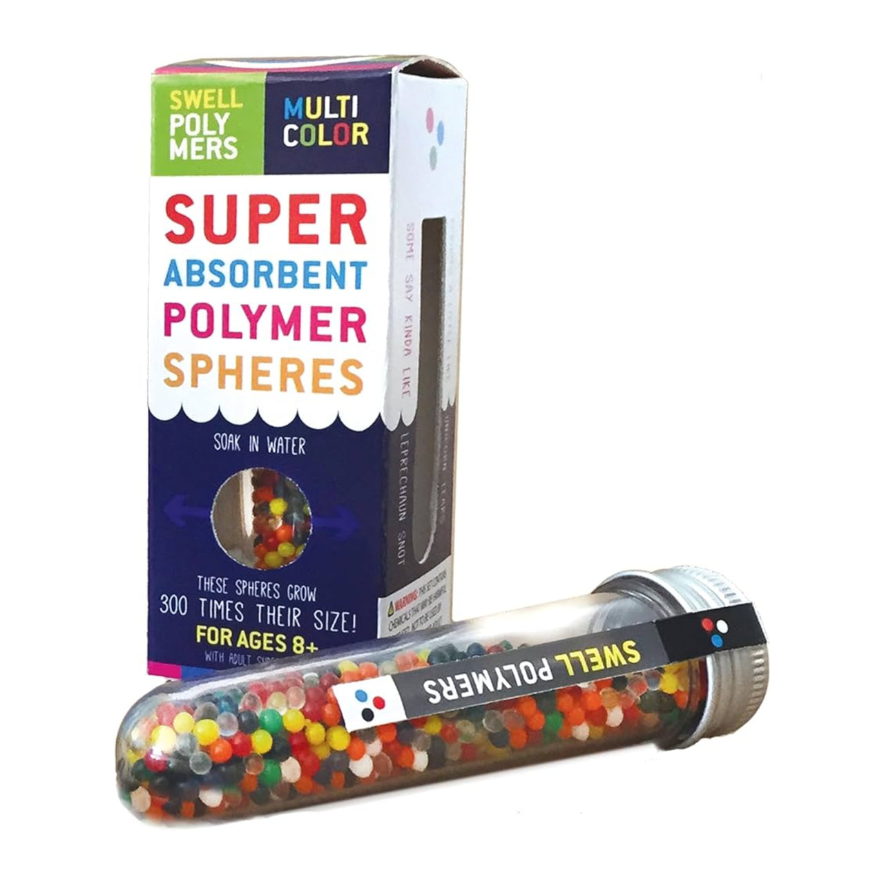 Swell Polymer Multi-Colored Spheres