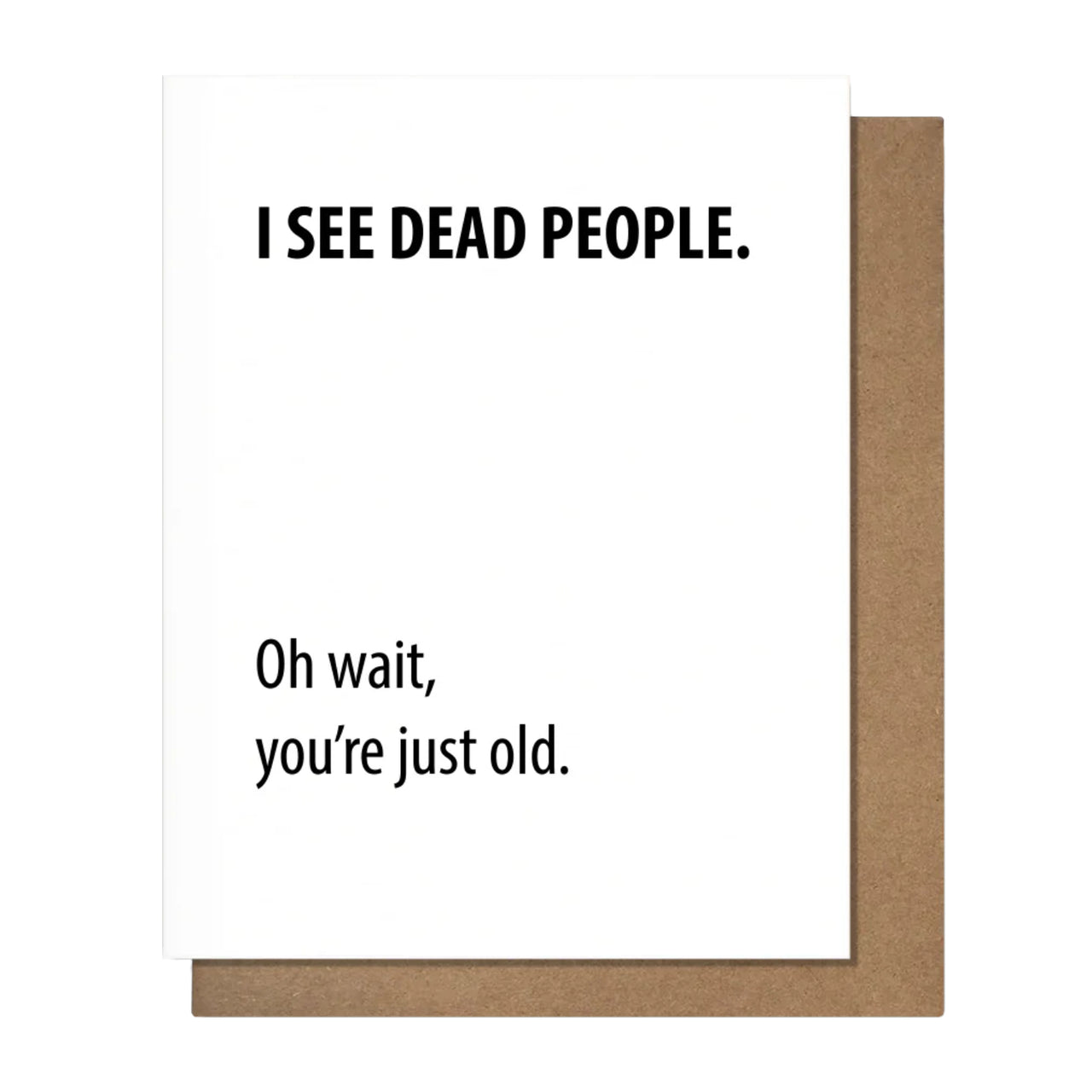Dead People Card - Domestic Domestic