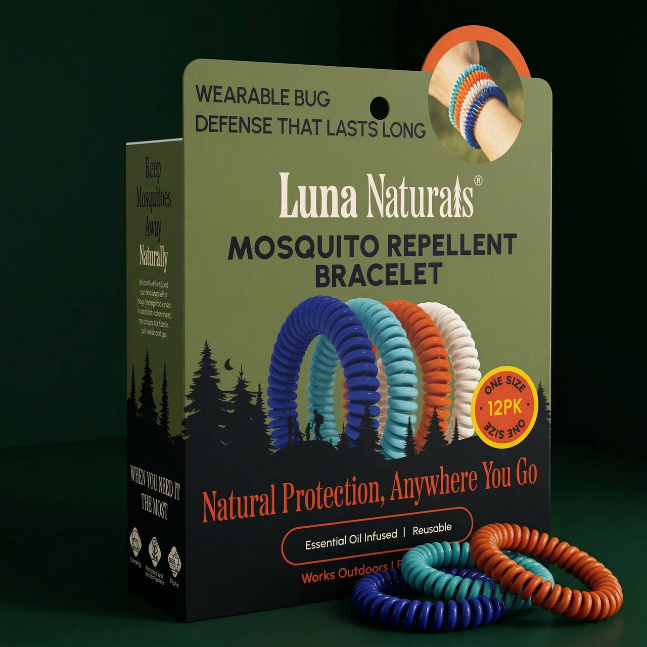 Mosquito Repellent Bracelet | Natural Scent