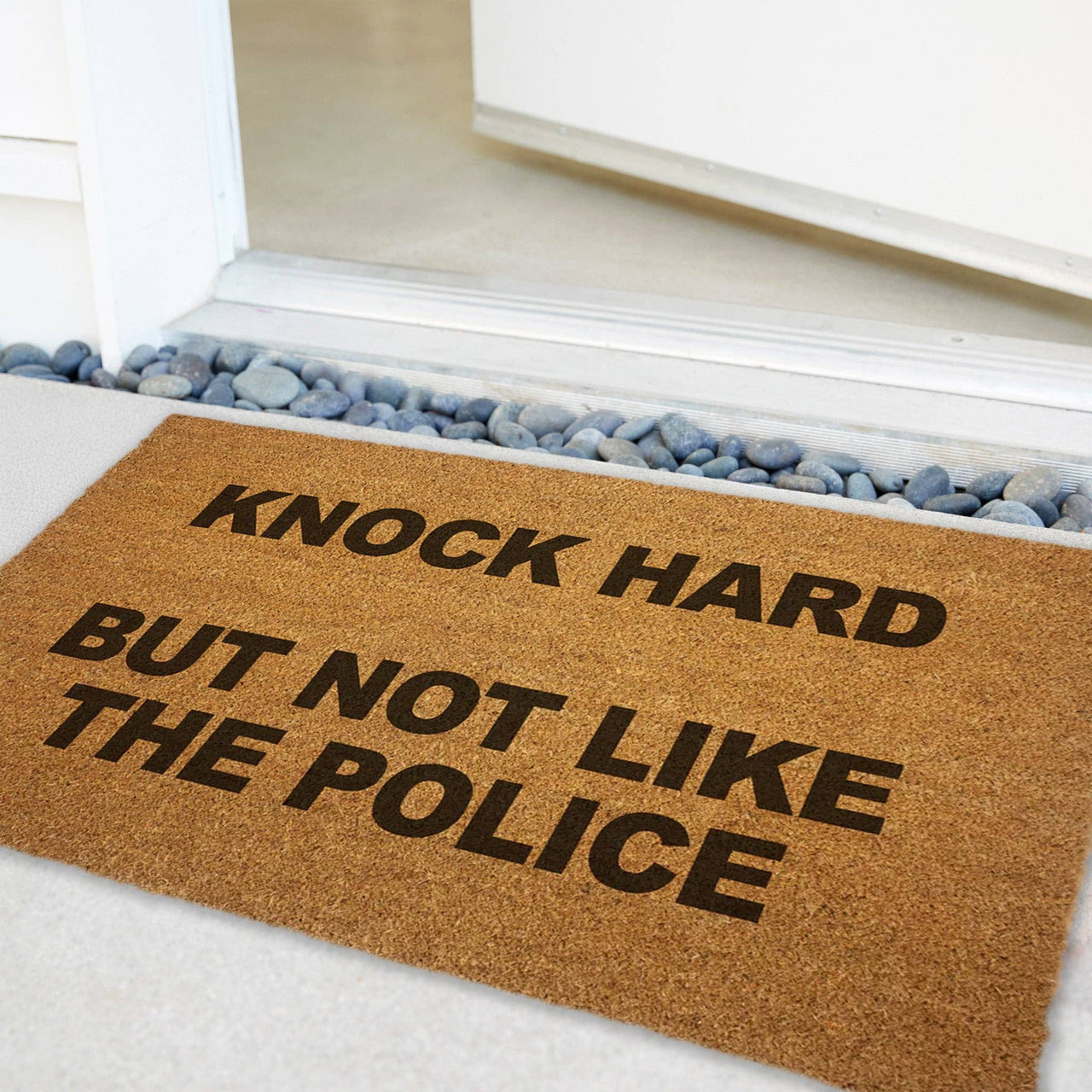 Knock Hard Door Mat