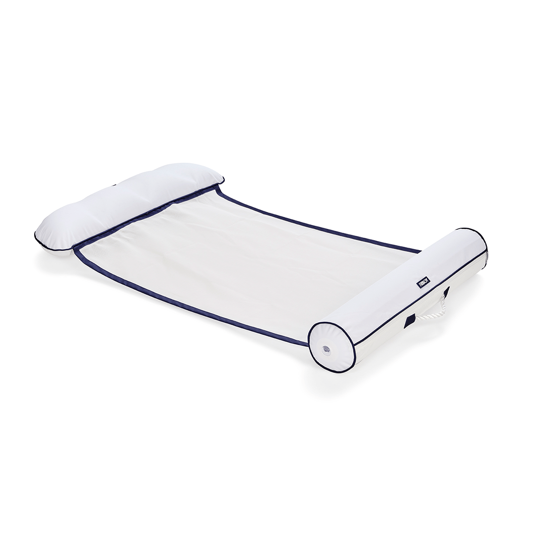 Fabric Pool Hammock | White
