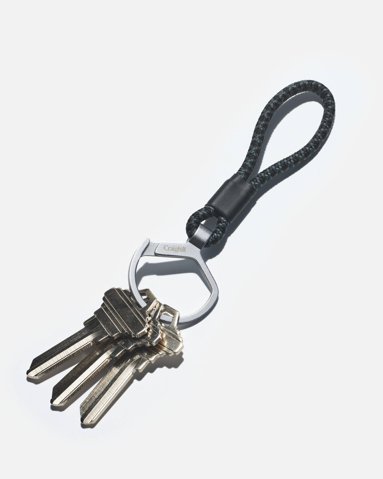 Rope Split Ring | Black