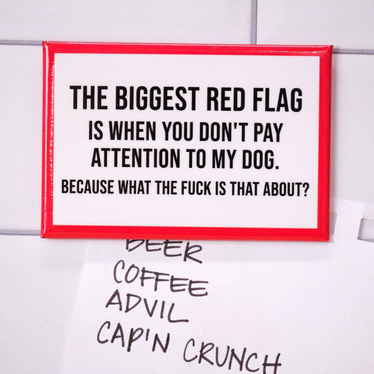 Red Flag Magnet