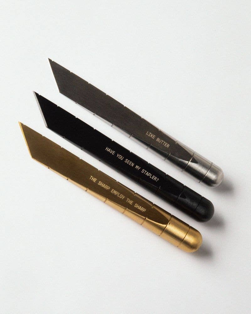 Desk Knife | Brass