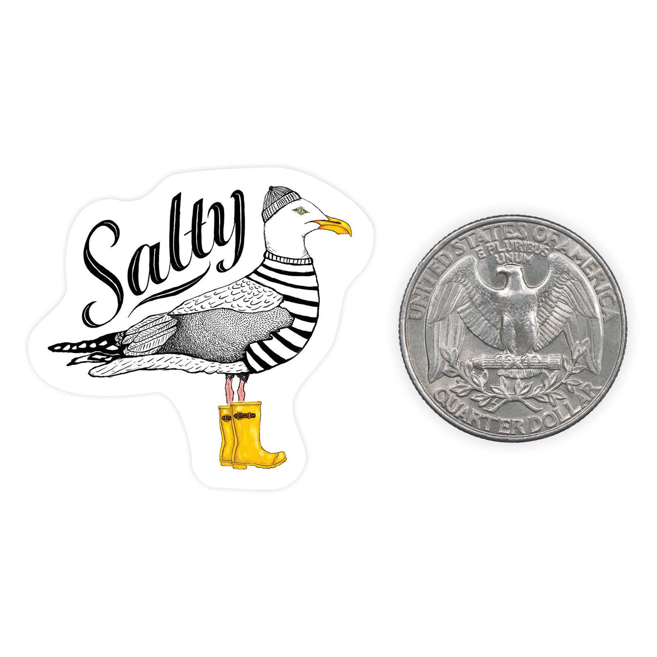 Salty Mini Sticker