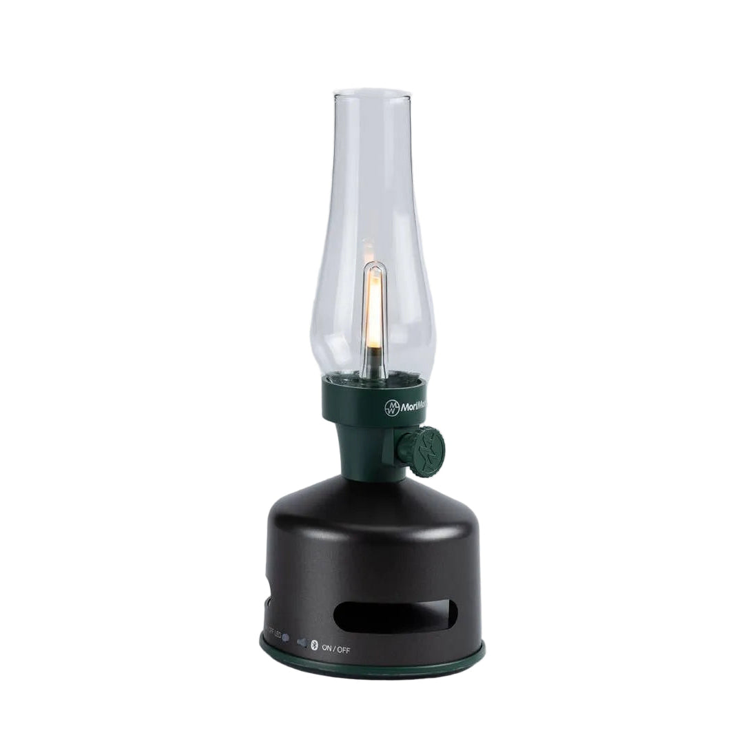 Light & Sound Lamp | Green & Black