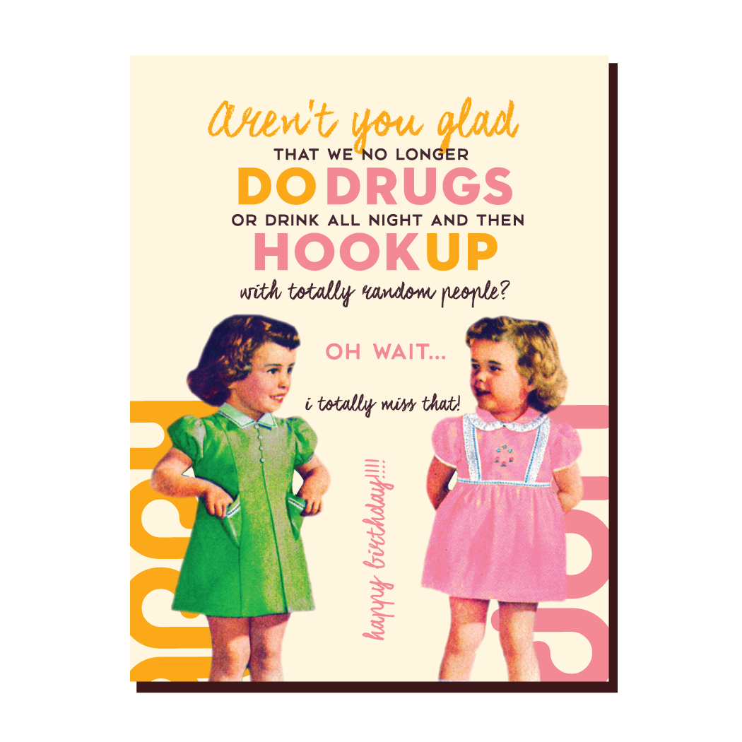 Do Drugs Card
