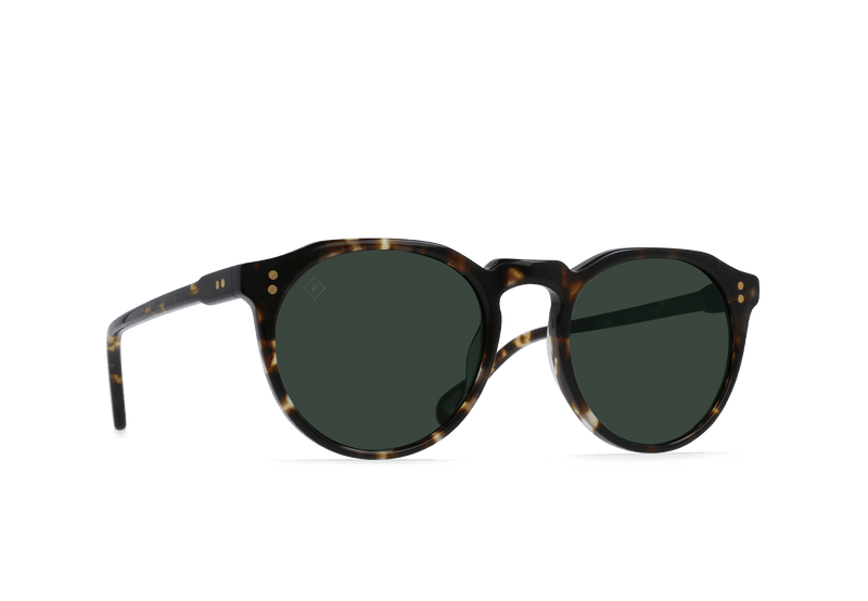 Remmy | Brindle Tortoise & Green Polarized