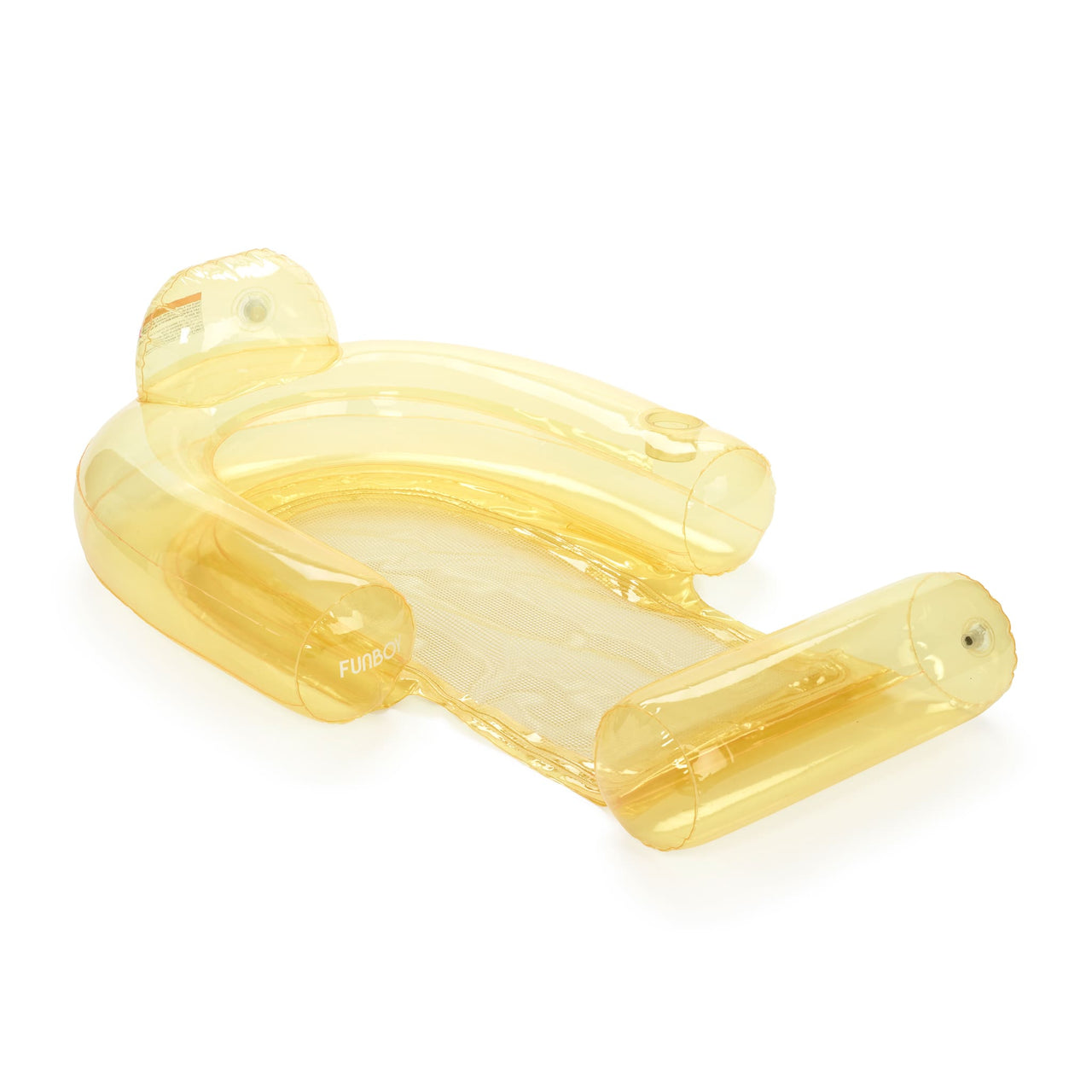 Yellow Mesh Chair Pool Float