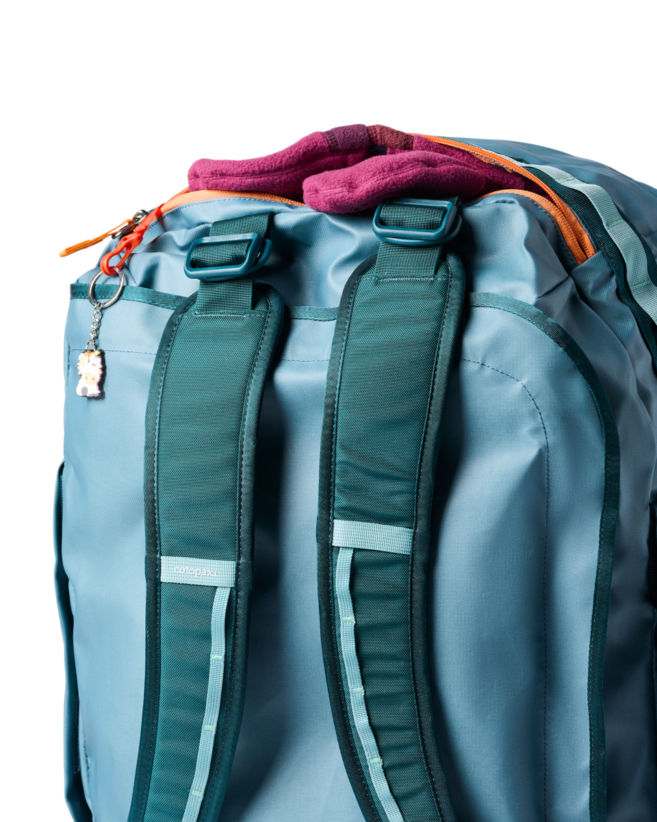 Allpa Getaway 100L Duffel | Blue Spruce & Abyss