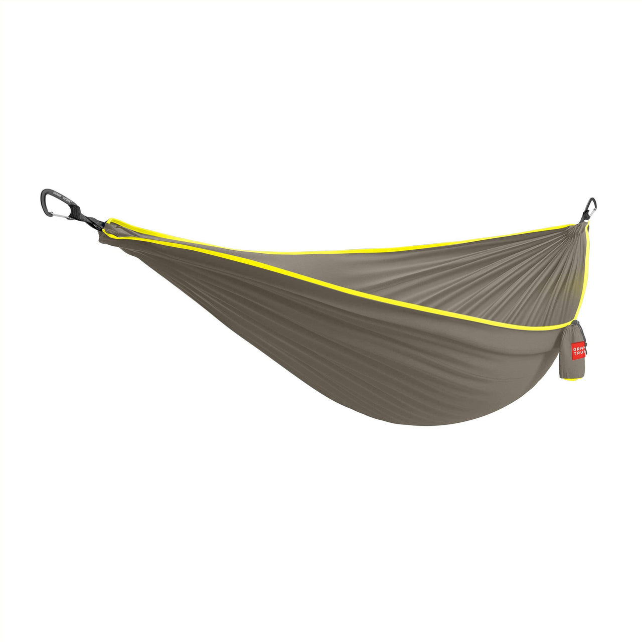 Trunktech Hammock Double | Warm Gray & Yellow