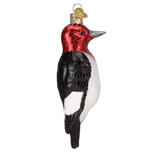 Red Headed Woodpecker Ornament