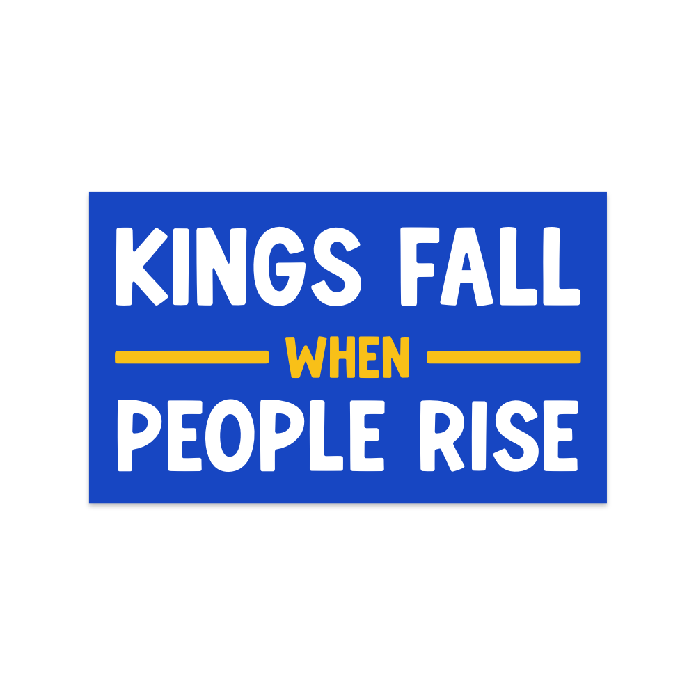 People Rise Sticker