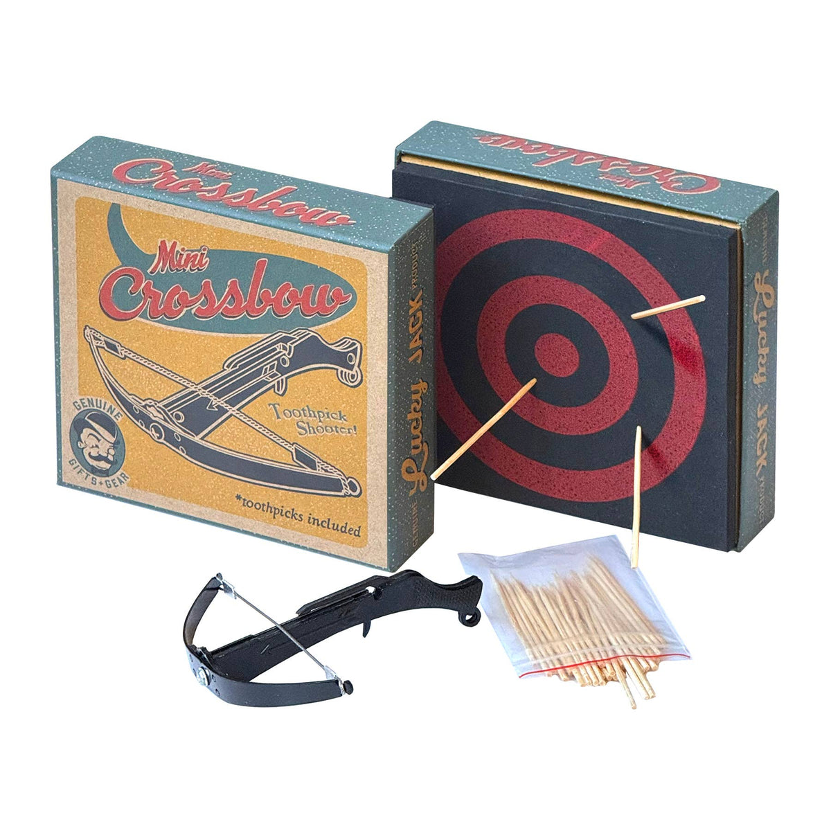 Mini Crossbow Toothpick Launcher