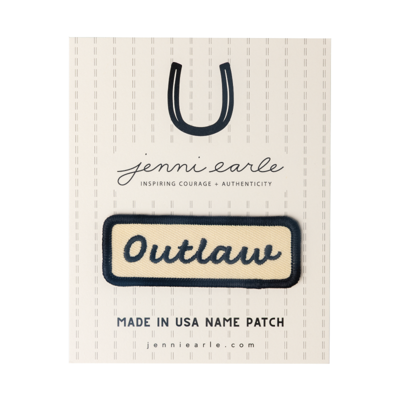 Outlaw Name Patch