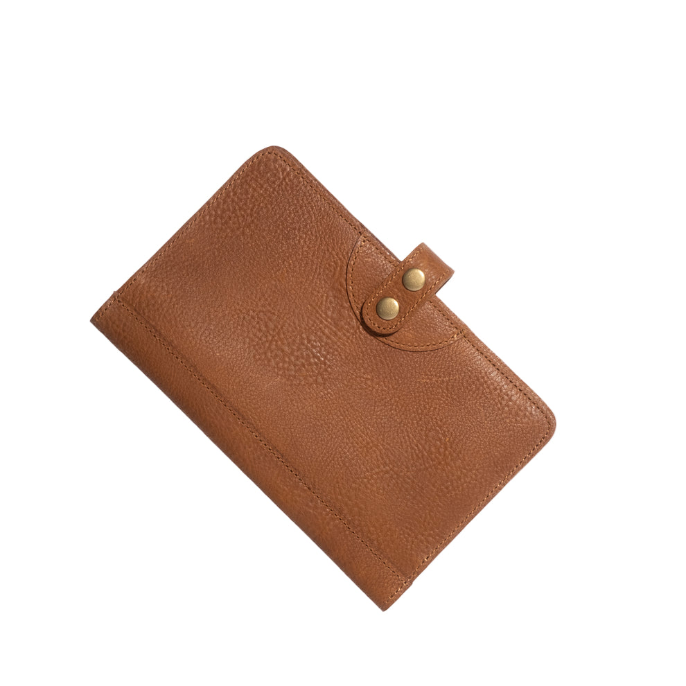 Medium Leather Journal Cover | Tan