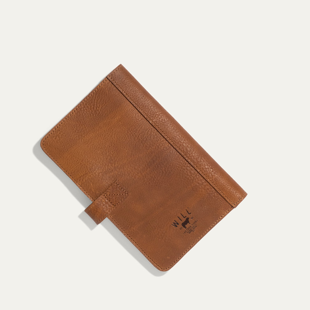 Medium Leather Journal Cover | Tan