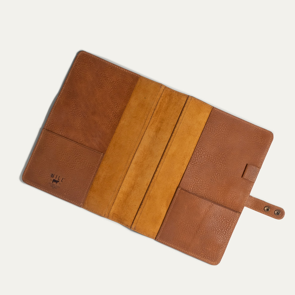 Large Leather Journal Cover | Tan