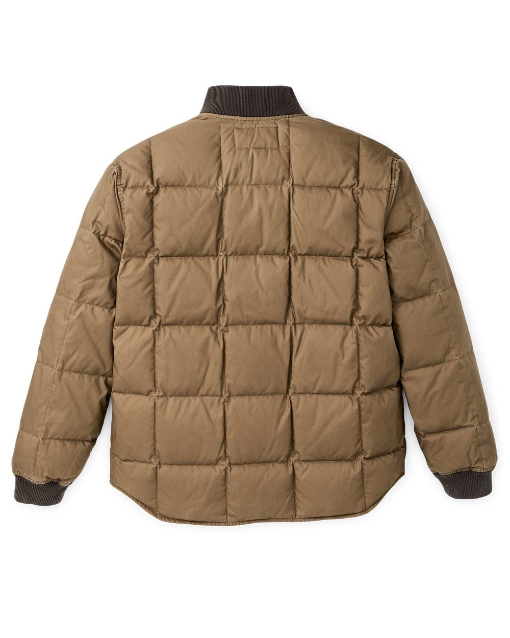 Heritage Cotton Down Jacket | Light Brown