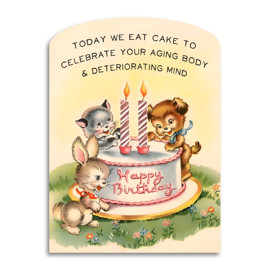 Today We Eat Cake Card