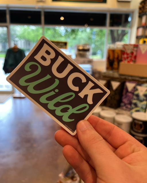 Buck Wild Sticker