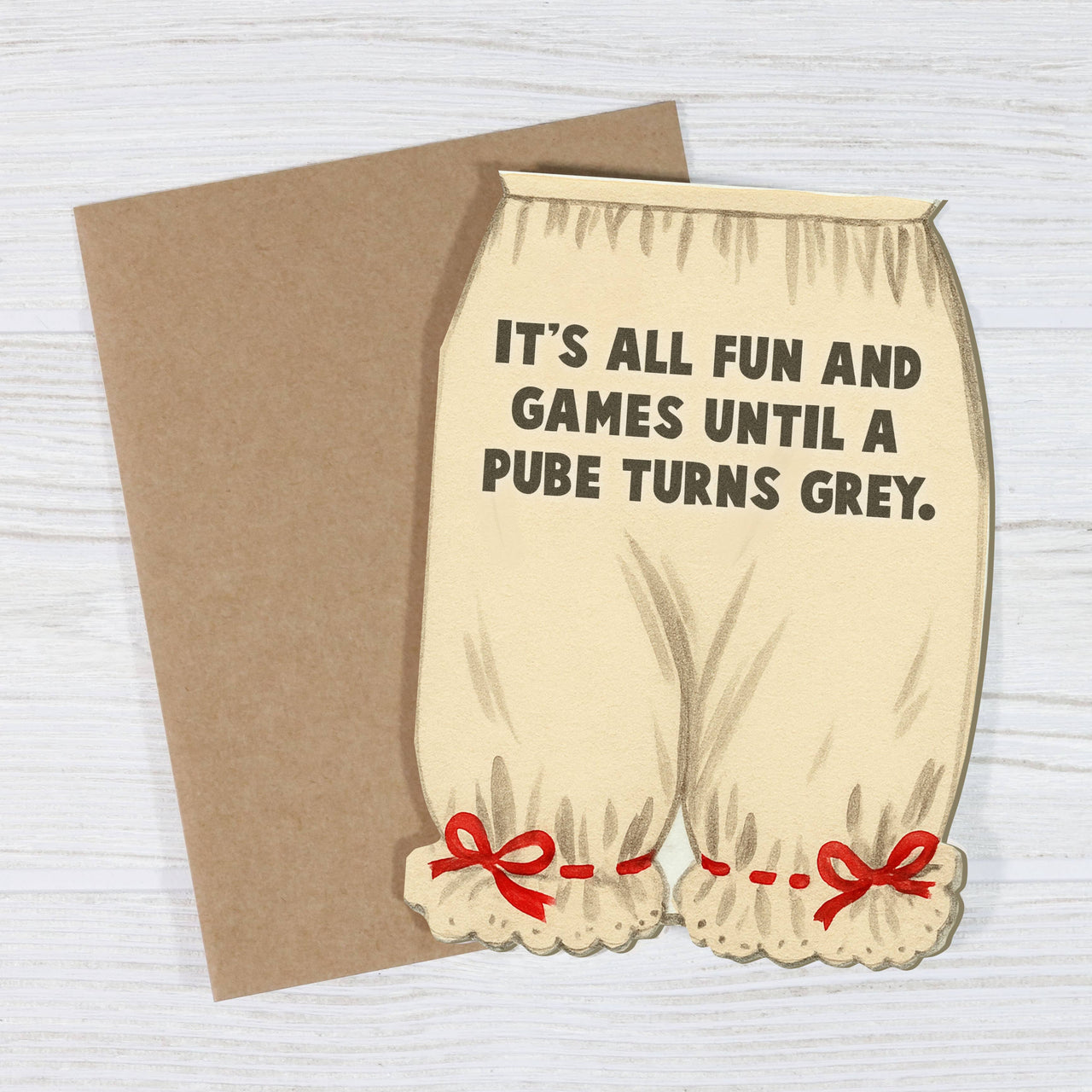 It’s All Fun and Games Until... Card
