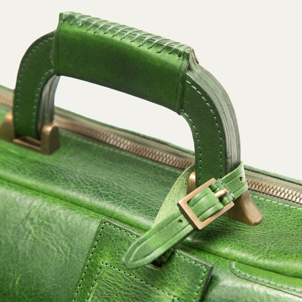 The Continental Briefcase | Green