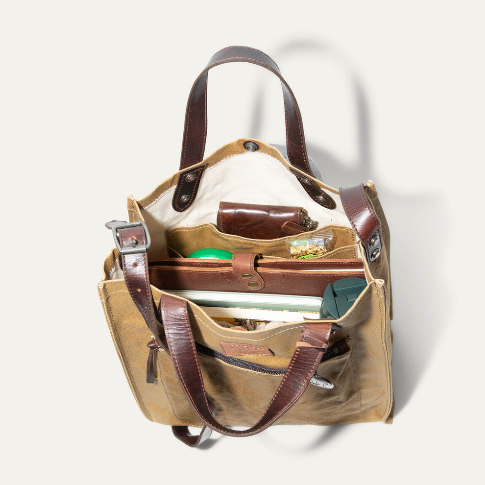 Rainline Canvas Market Tote | Khaki