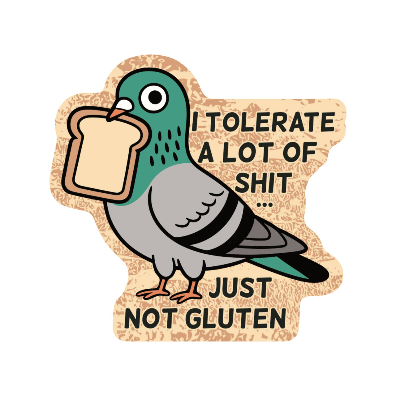 Gluten Sticker